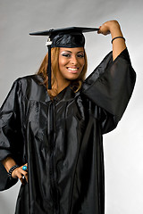 Image showing Happy Graduation Girl