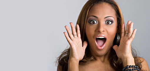 Image showing Amazed Woman