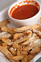 Image showing Eggplant Fries