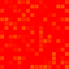 Image showing Red Squares Pattern