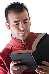 Image showing Man Reading a Book