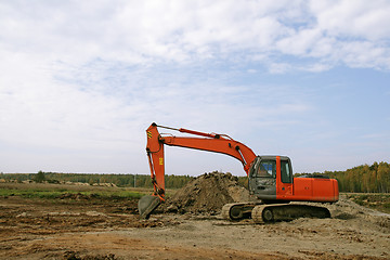 Image showing Excavator