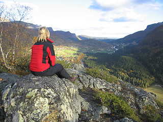 Image showing View over Hemsedal