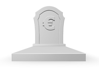 Image showing dead of euro