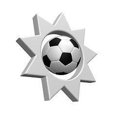 Image showing soccer super star