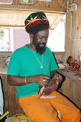 Image showing rasta craftsman