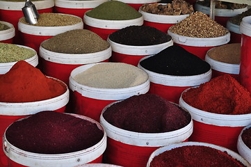 Image showing spice seller 