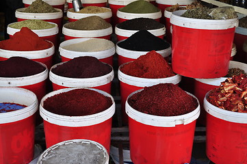 Image showing spice seller 