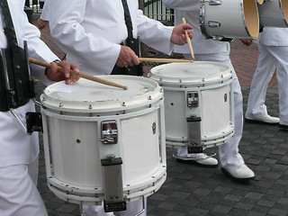 Image showing Drummers