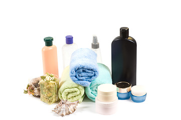 Image showing Spa accessories