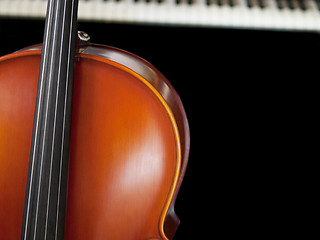 Image showing Cello and piano