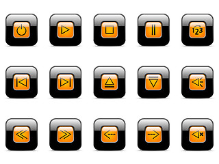 Image showing Vector buttons