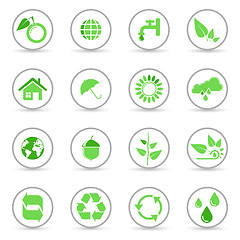 Image showing Environmental icons