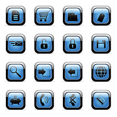 Image showing Web icons