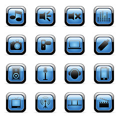 Image showing Web icons