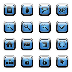 Image showing Web icons