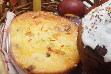 Image showing Cottage cheese Easter cake