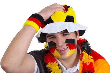 Image showing Soccer fan