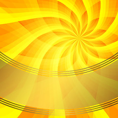 Image showing Abstract yellow background 