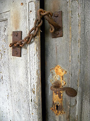Image showing old Door