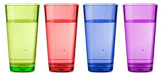 Image showing Colorful Isolated Cup Set