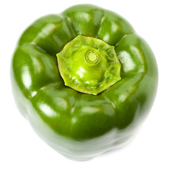 Image showing Green yellow pepper