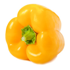 Image showing Fresh yellow pepper