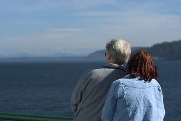 Image showing Couple On The Cruise