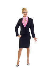 Image showing Smiling business woman