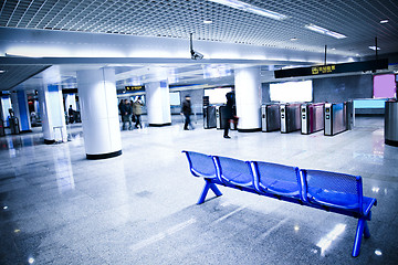 Image showing subway station