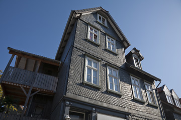 Image showing Slate covered house