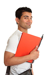 Image showing Happy smiling student