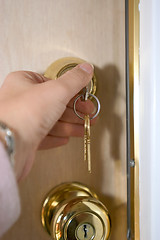 Image showing Keys to new house