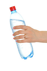 Image showing Bottle in hand