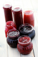 Image showing strawberry jam