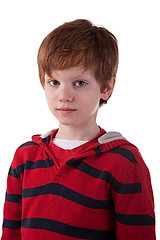 Image showing Cute Boy, with sad look