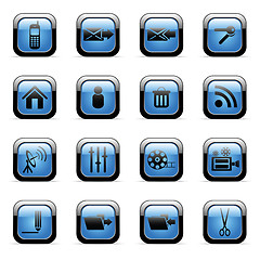 Image showing Web icons