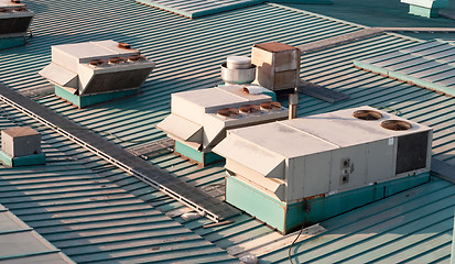 Image showing Building Air Vents