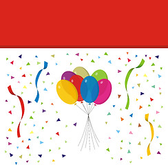 Image showing Party balloons