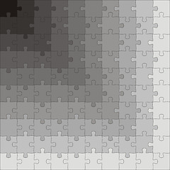 Image showing Gradient puzzle