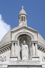 Image showing Sacre-Coeur, Paris, France