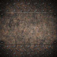 Image showing old grungy metal background