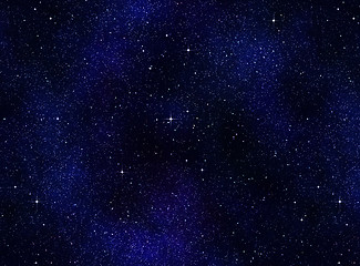 Image showing stars in space or night sky