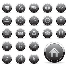 Image showing Web icons
