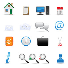 Image showing Web icons