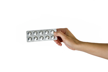 Image showing Packet of pills
