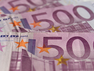 Image showing Euro note