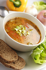 Image showing vegetable soup