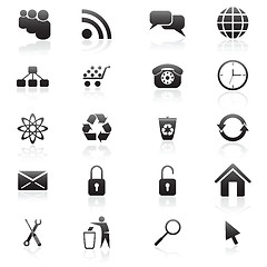 Image showing Web icons