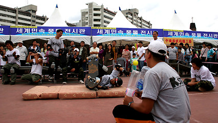 Image showing Skateboarders